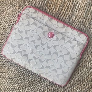 Coach IPad Zipper Case